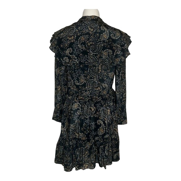 NICHOLAS Elsie Paisley Long Sleeve Ruffle Floral Mini Dress Size 2 ($475) - Picture 7 of 15